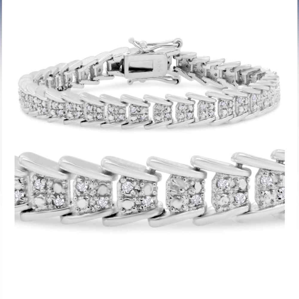 1 CARAT Genuine DIAMOND bracelet 💎